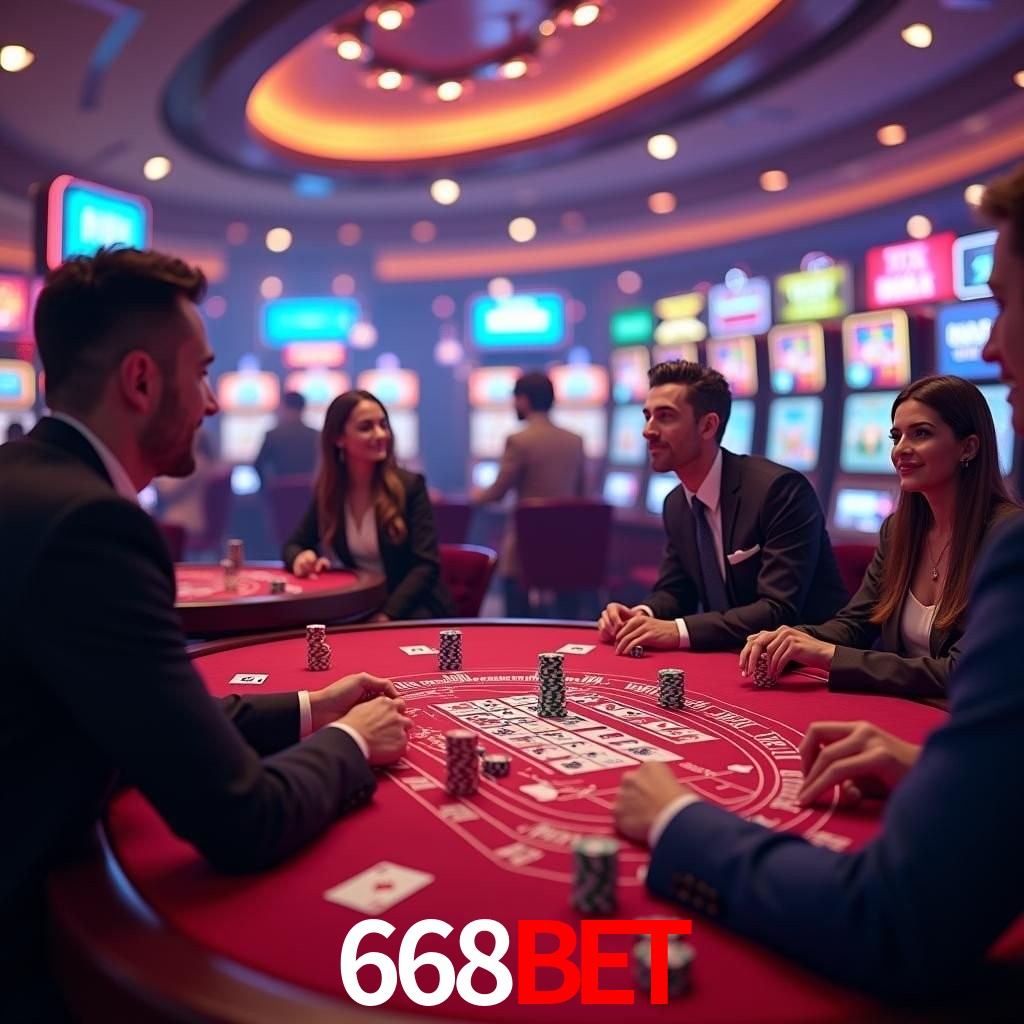 Mesa de Blackjack 668bet